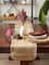DII® Natural Ruffle Trim Jute Table Runner, 14x108 inch
